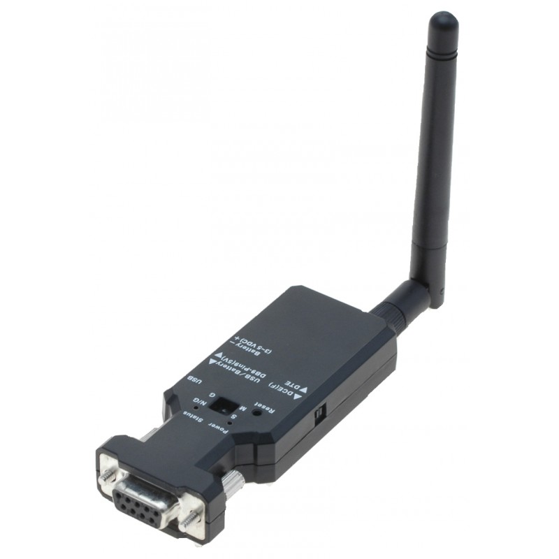 Trådløst RS485 / 422-tilkobling via Bluetooth opp til 50meter.