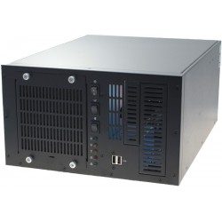 4U 6 slot PC-kabinet til vægmontage til PICMG back plane