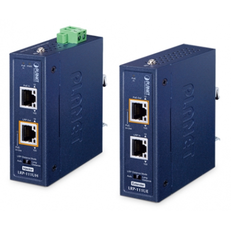 VDSL-KIT er Ethernet over STP/UTP RJ45-kabel, maks. 800m med PoE-gjennomføring. Sett med TX og RX