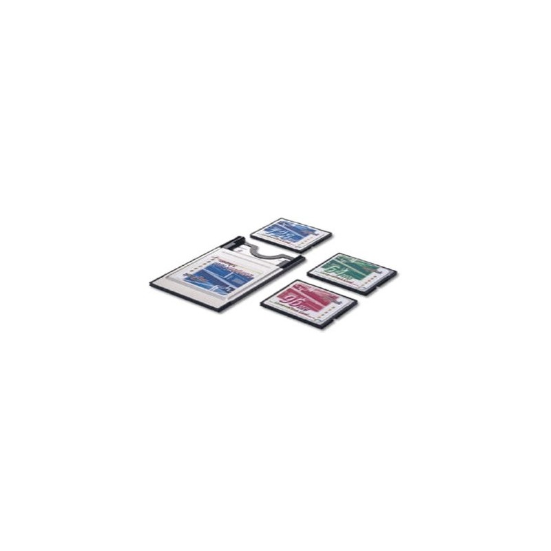 PCMCIA-adapter (Type II) for Compact Flash (Type I & II) Adapter