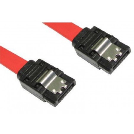 SATA-kabel med lås 45cm