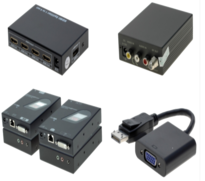 Video extender / AV-splitter / AV-omsetter / Videovegg